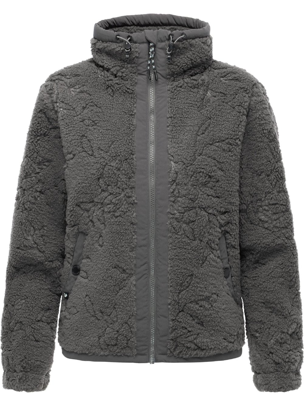 Ragwear Plüschjacke Damen grau, M