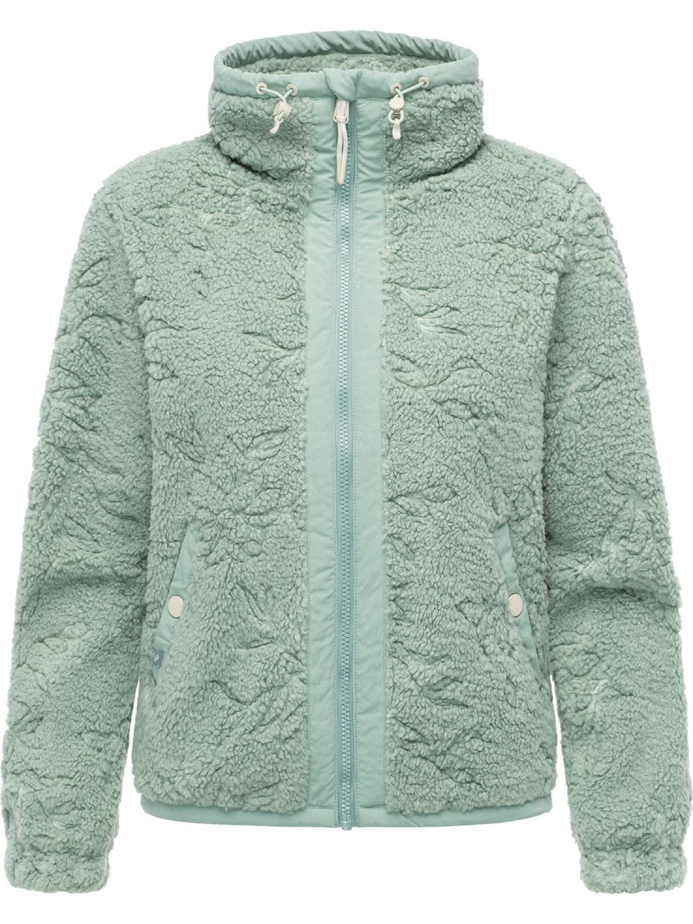 Thumbnail - Ragwear Plüschjacke Damen grün, S