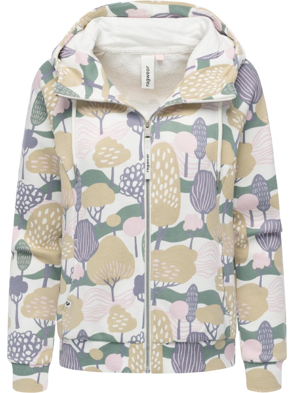 Thumbnail - Ragwear Sweatjacke Damen beige gemustert, M