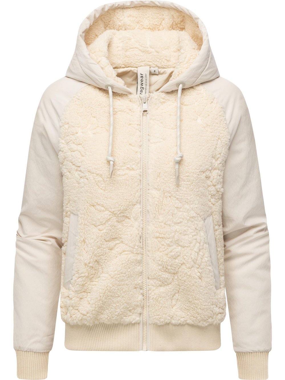 Thumbnail - Ragwear Plüschjacke Damen beige, M