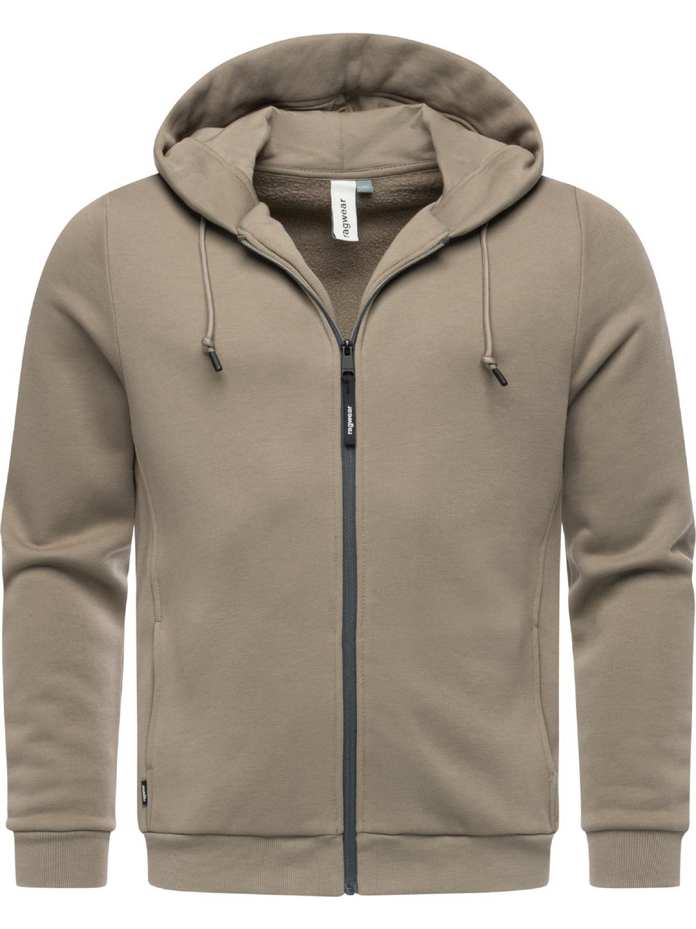 Thumbnail - Ragwear Sweatjacke Herren Baumwolle beige, XL