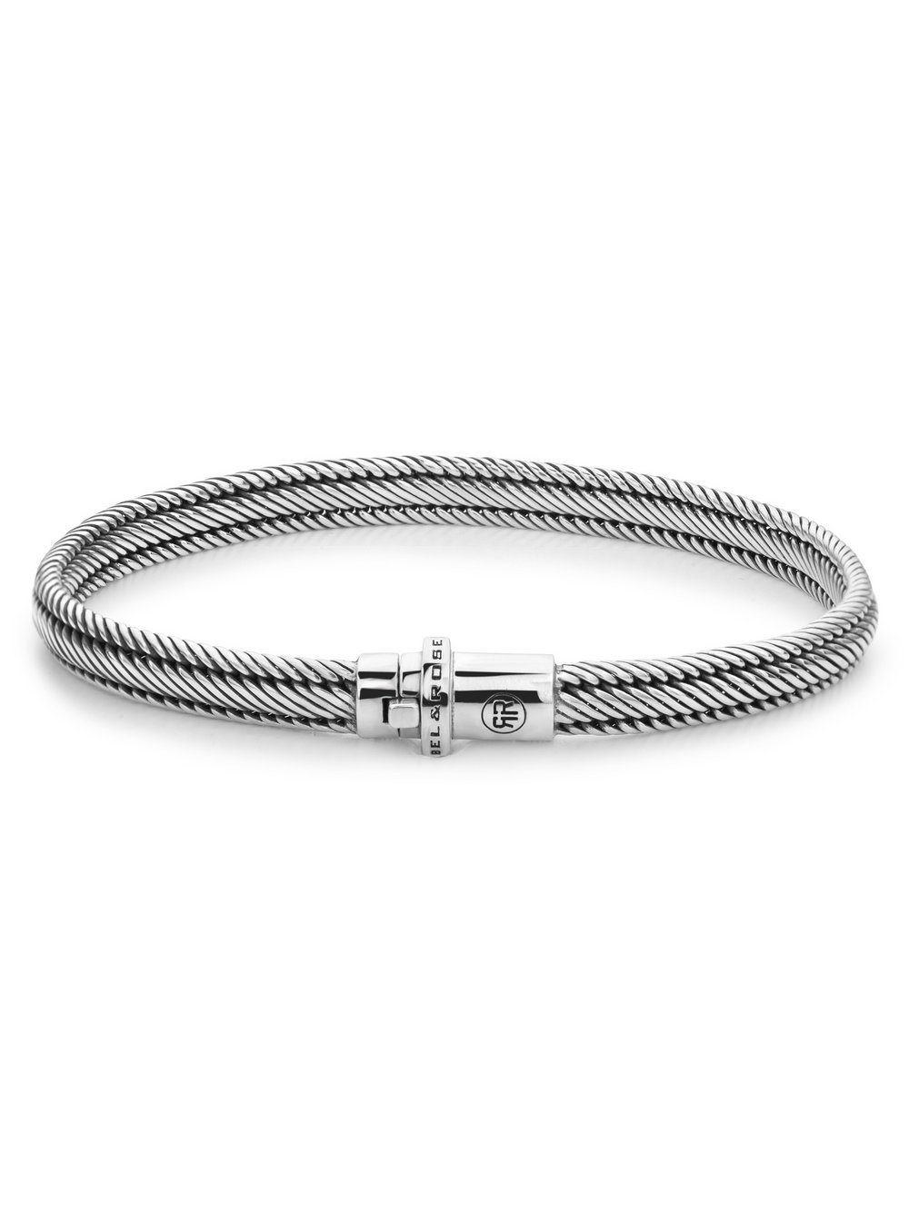 Rebel & Rose Armband Damen silber, S