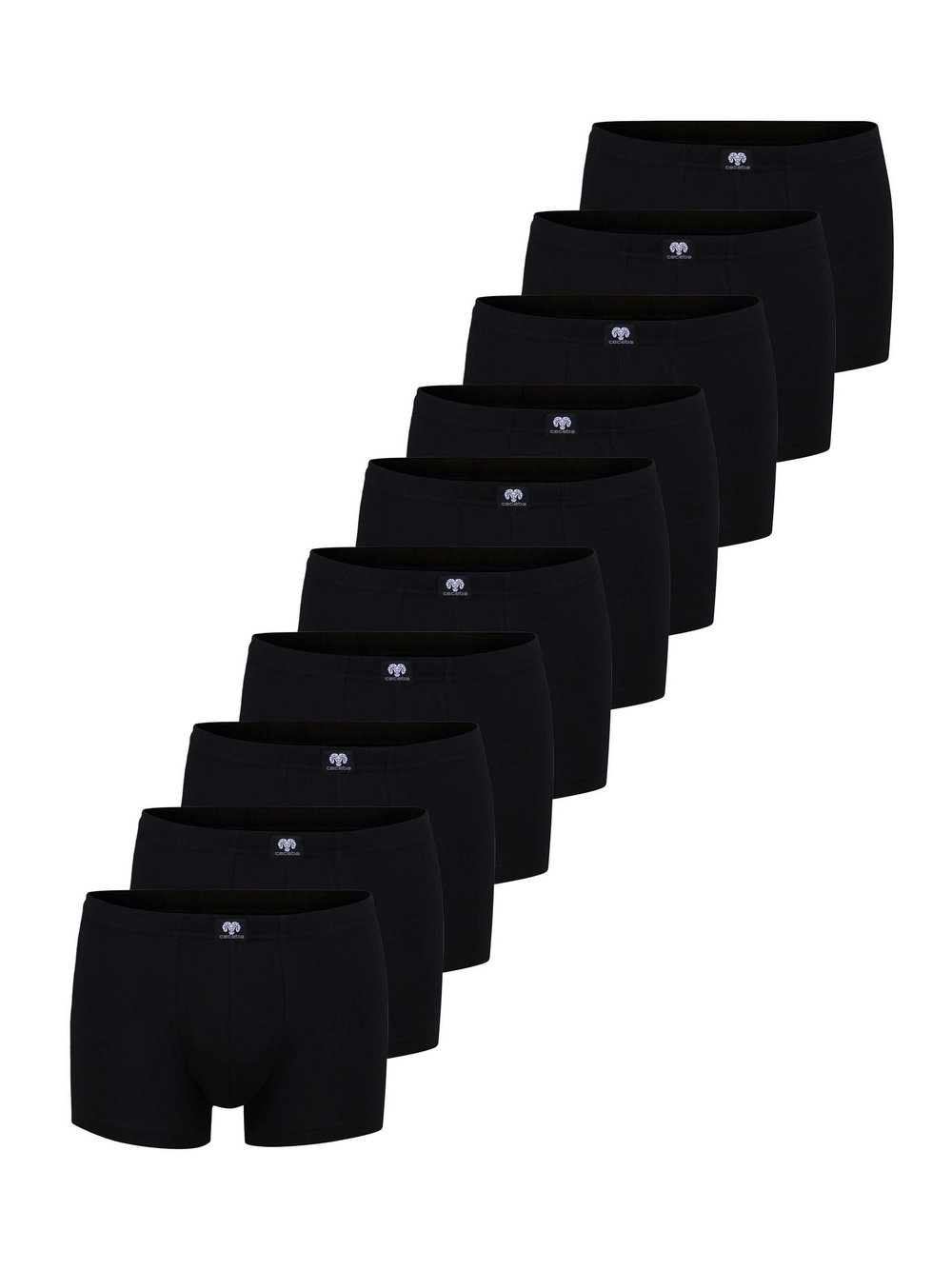 Thumbnail - Ceceba Pants Herren Jersey schwarz, 5