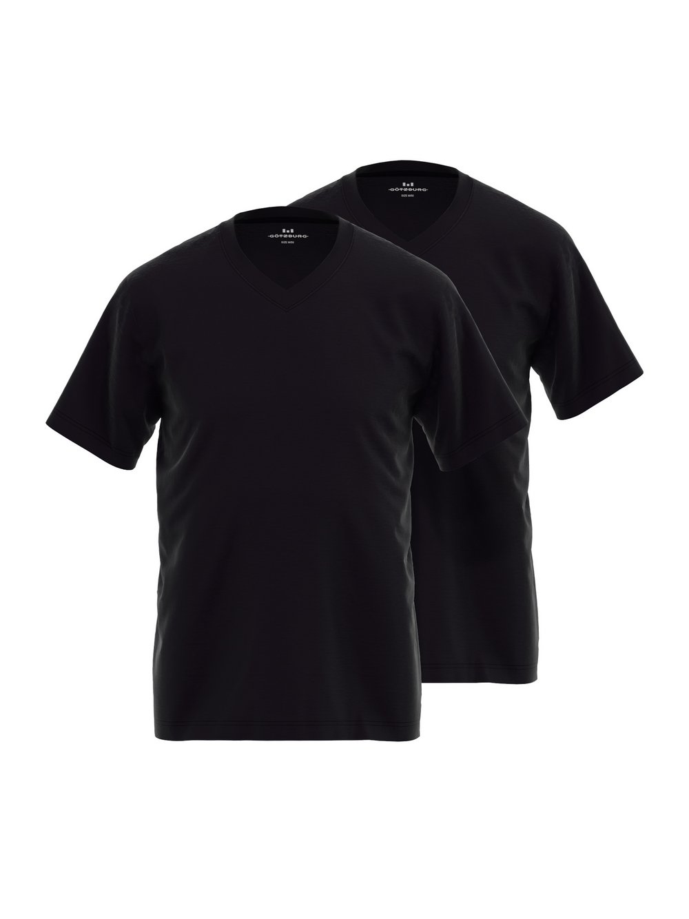 Thumbnail - GÖTZBURG Unterhemd Herren Jersey schwarz, XXL