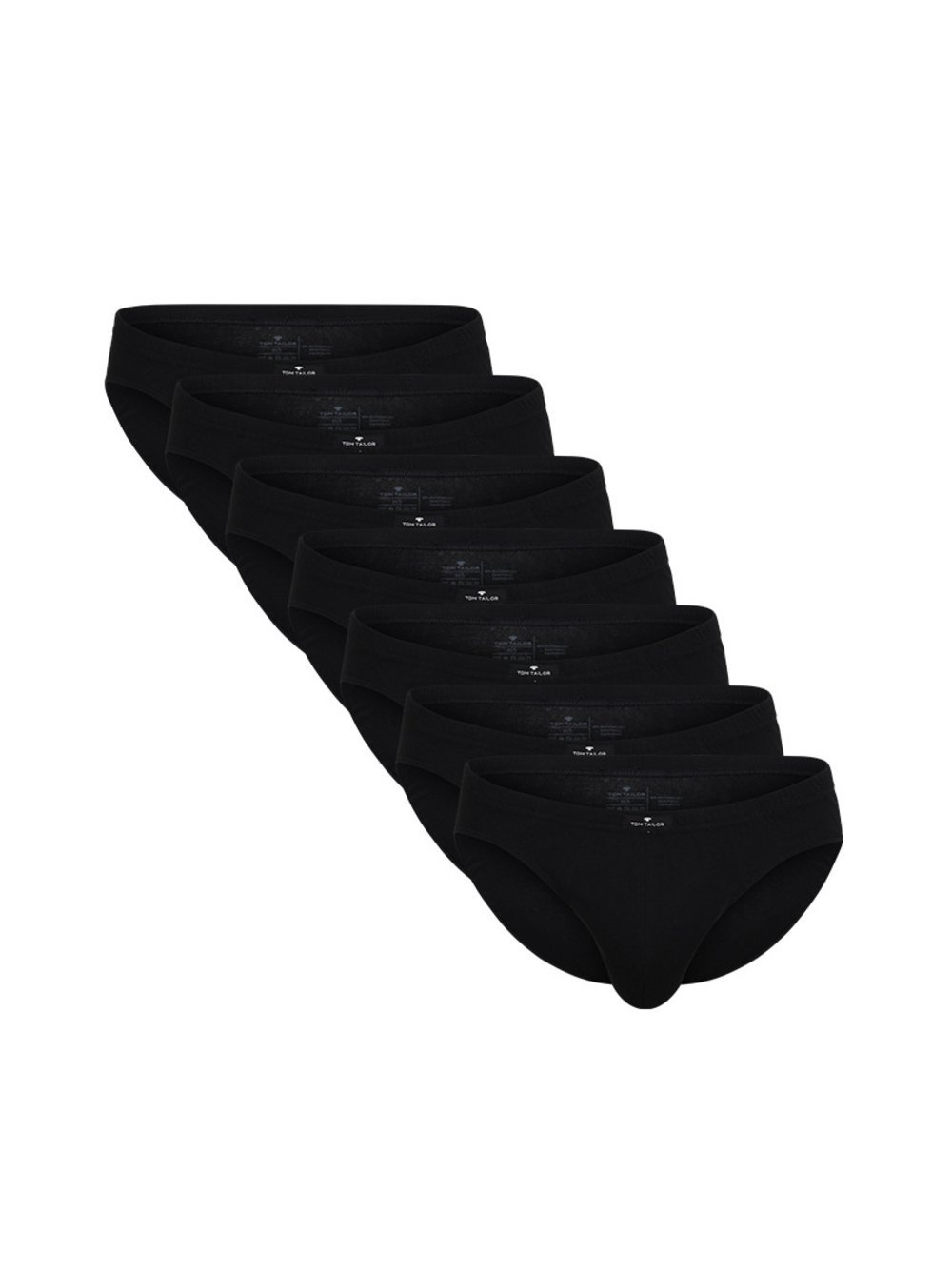 Tom Tailor Slip Herren Jersey schwarz, 4