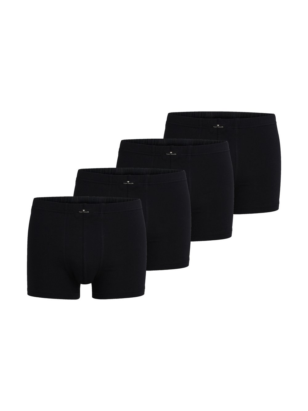 Tom Tailor Pants Herren Jersey schwarz, 8