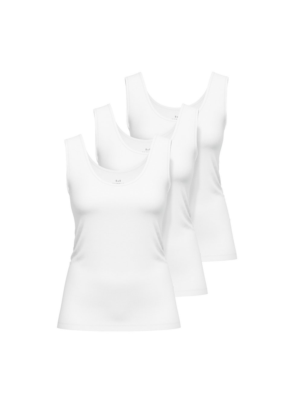 GÖTZBURG Unterhemd Damen Jersey weiß, 46