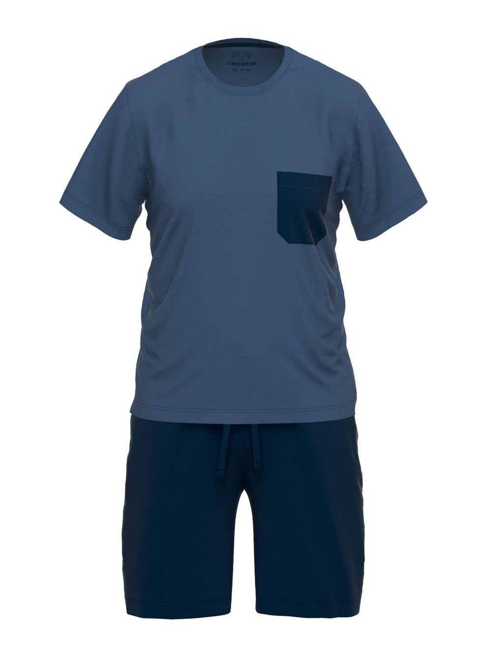 Thumbnail - Ceceba Shorty Herren Jersey blau, 50