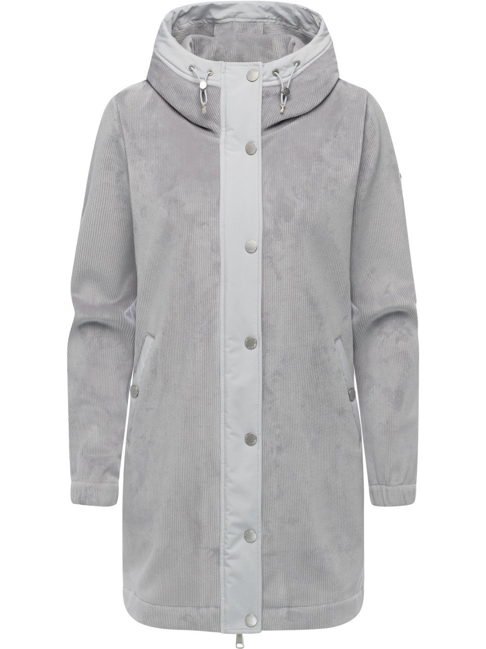 Thumbnail - Ragwear Kurzmantel Damen grau, XS