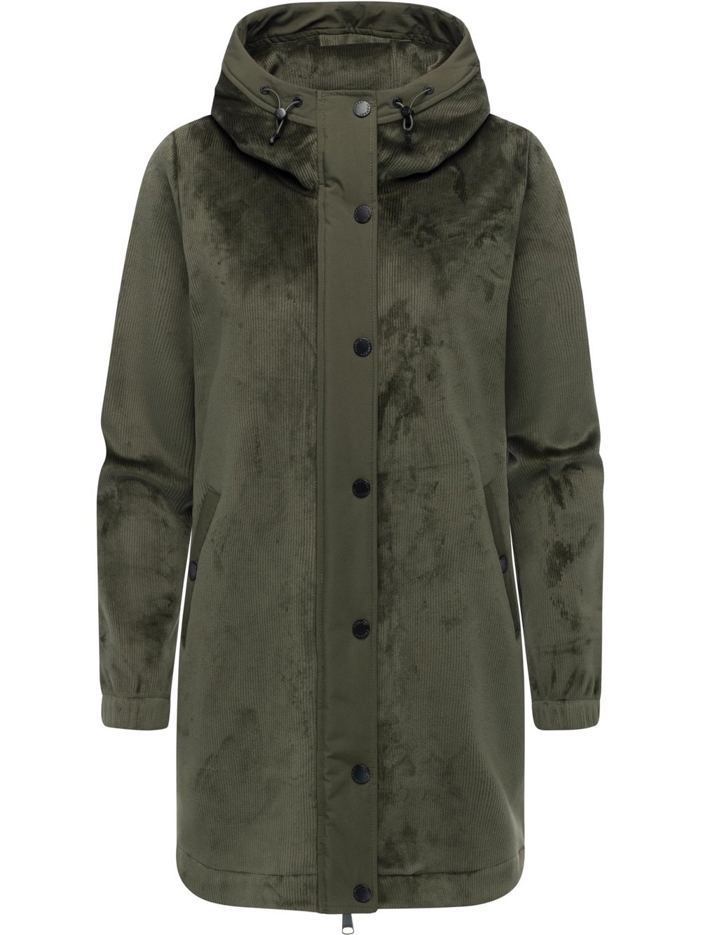 Ragwear Kurzmantel Damen grün, M