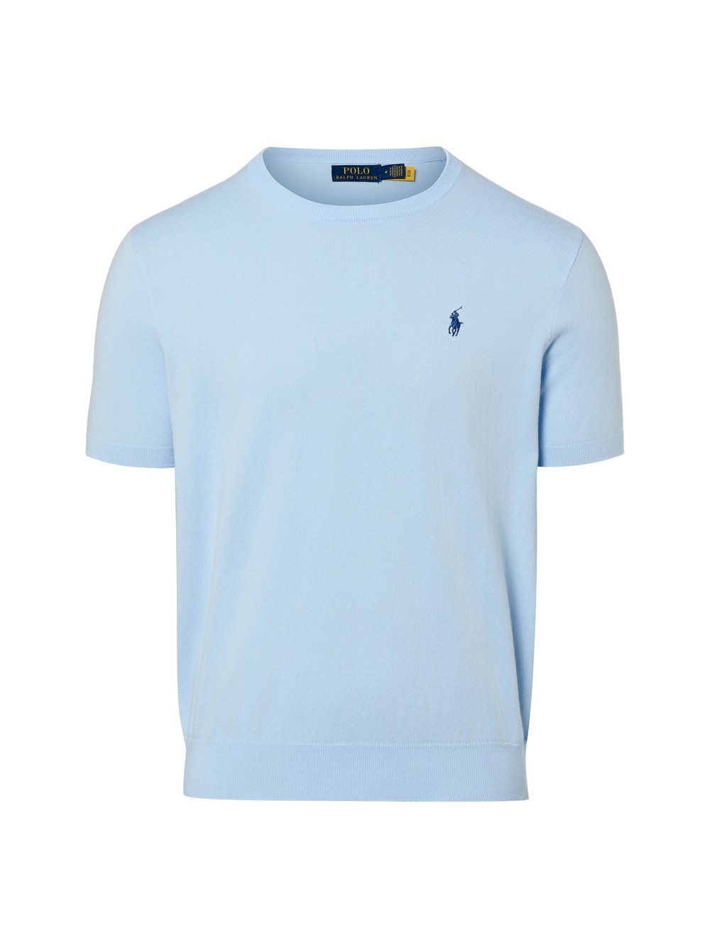 Polo Ralph Lauren Strickshirt Herren Baumwolle (100%) blau, XXL