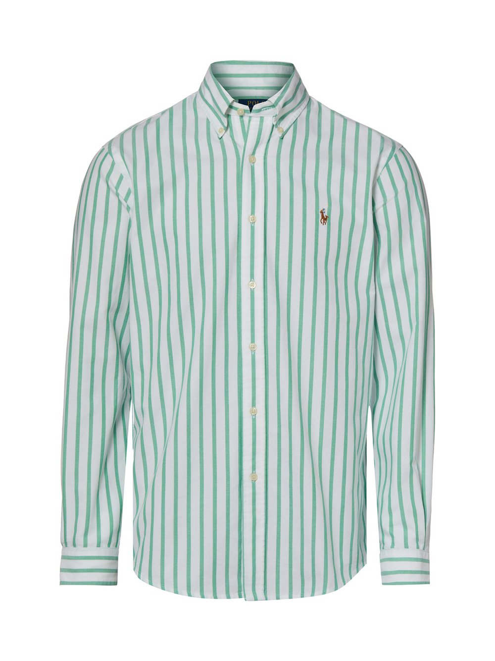 Polo Ralph Lauren Koszula Mężczyźni Modern Fit Bawełna (100%) biały|zielony