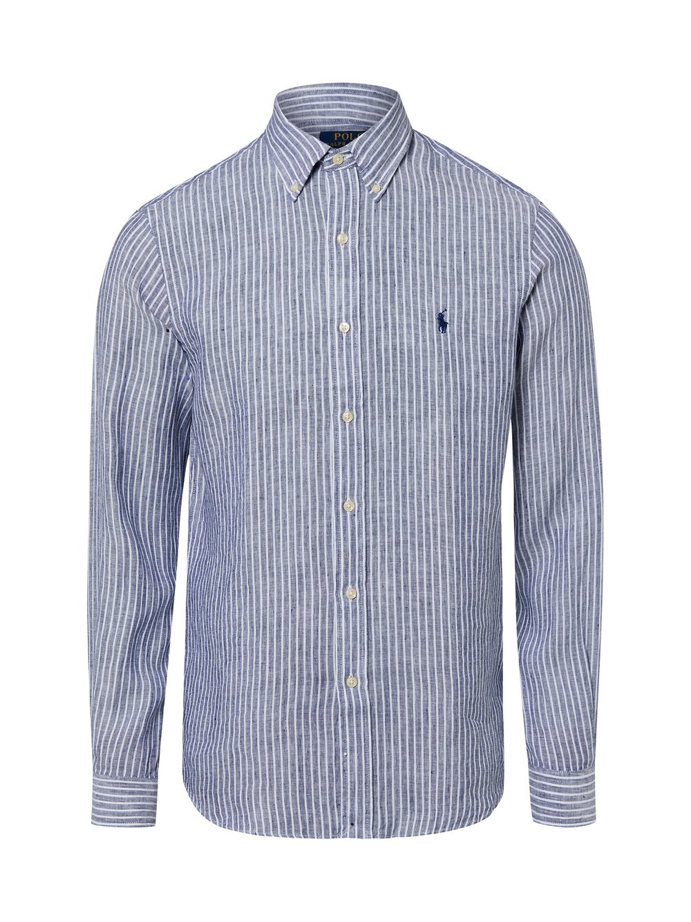 Polo Ralph Lauren Leinenhemd Herren Modern Fit Leinen (100%) mehrfarbig gestreift, S