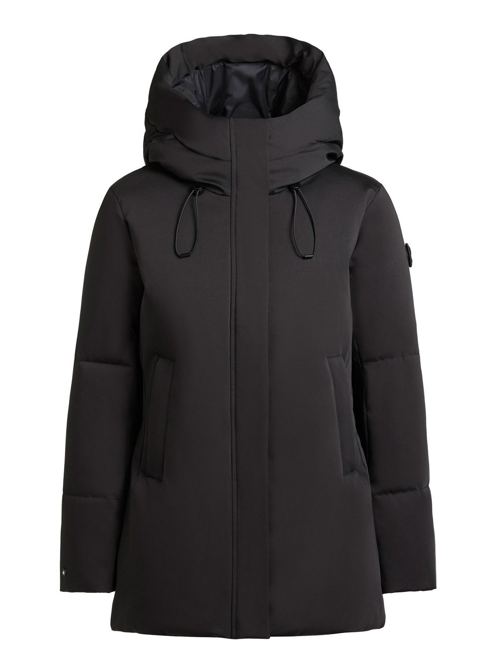 Thumbnail - Khujo Kurzmantel Damen Baumwolle schwarz, XL