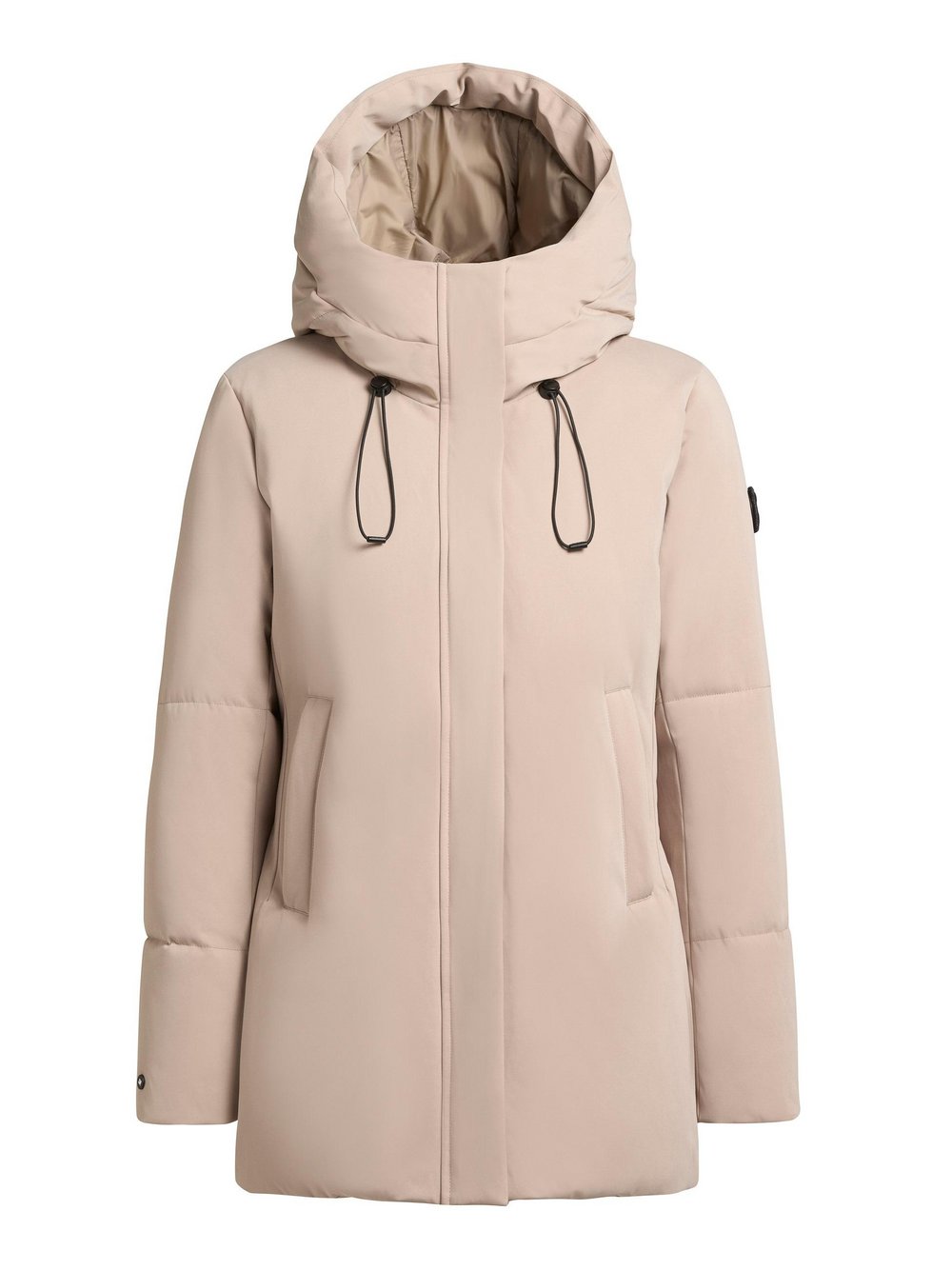 Khujo Kurzmantel Damen Baumwolle beige, XS