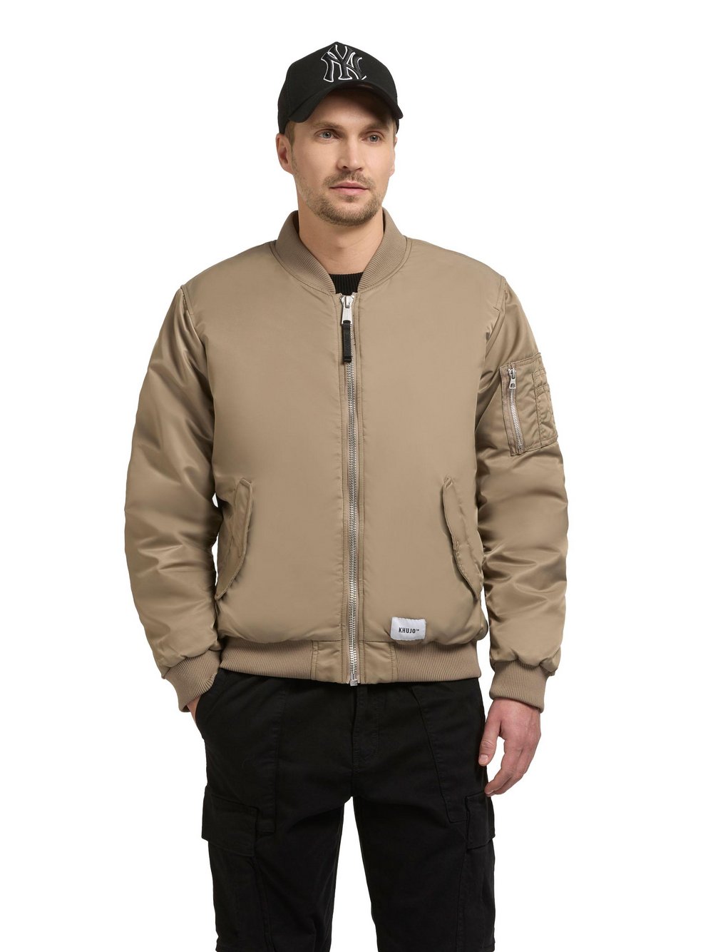 Khujo Bomberjacke Herren beige, XXL
