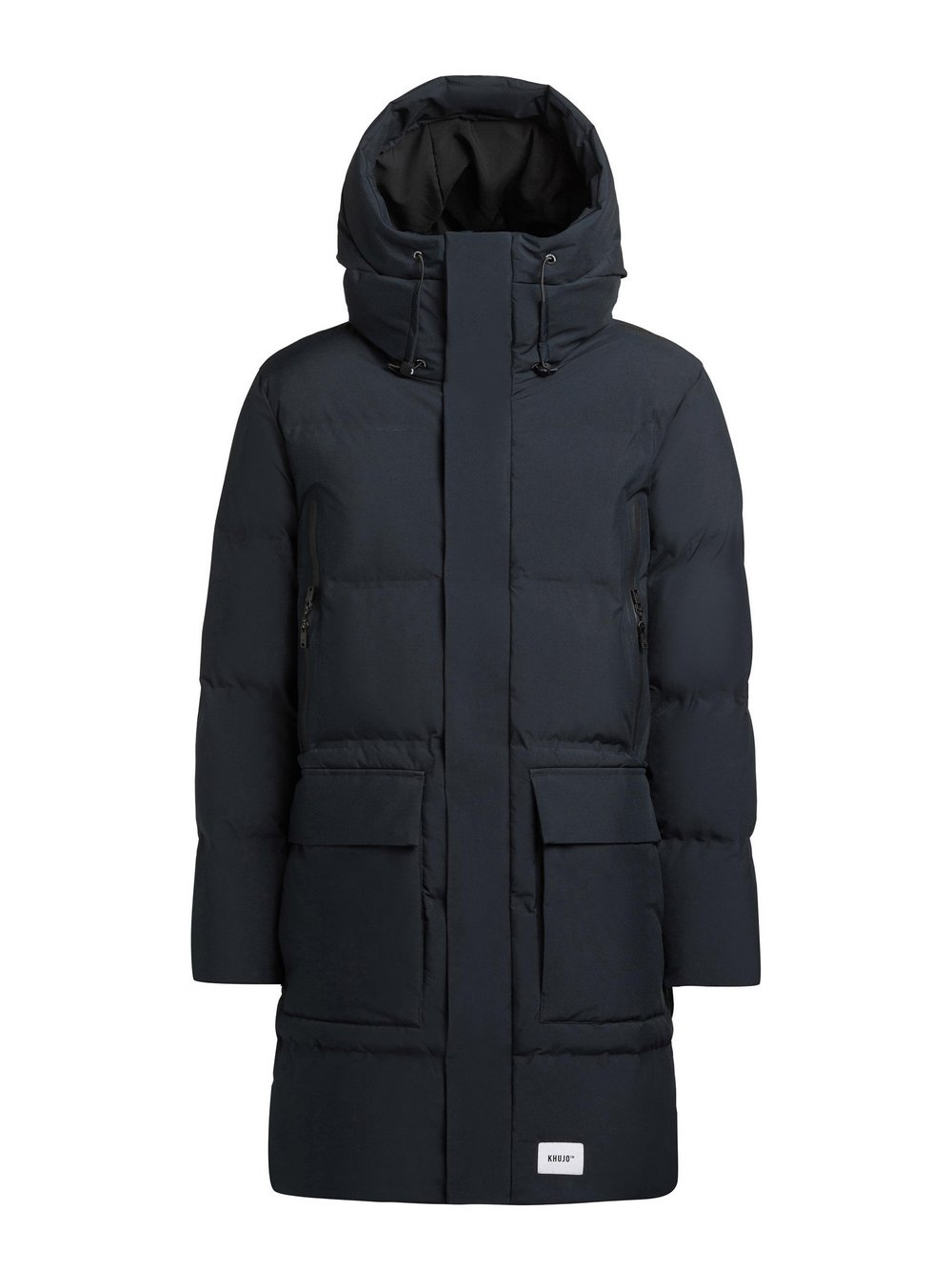 Khujo Wintermantel Herren blau, M