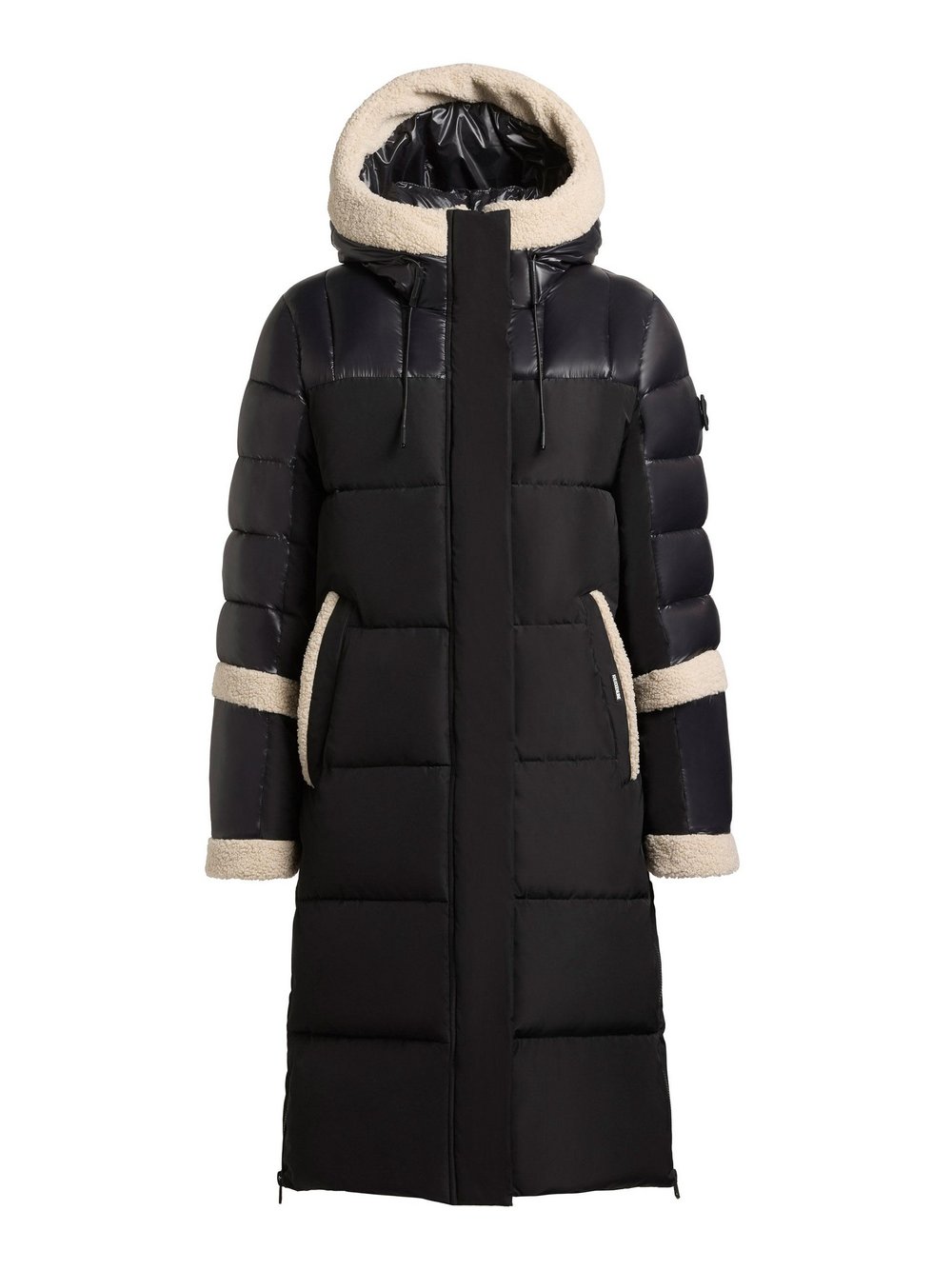 Thumbnail - Khujo Steppmantel Damen schwarz, XL