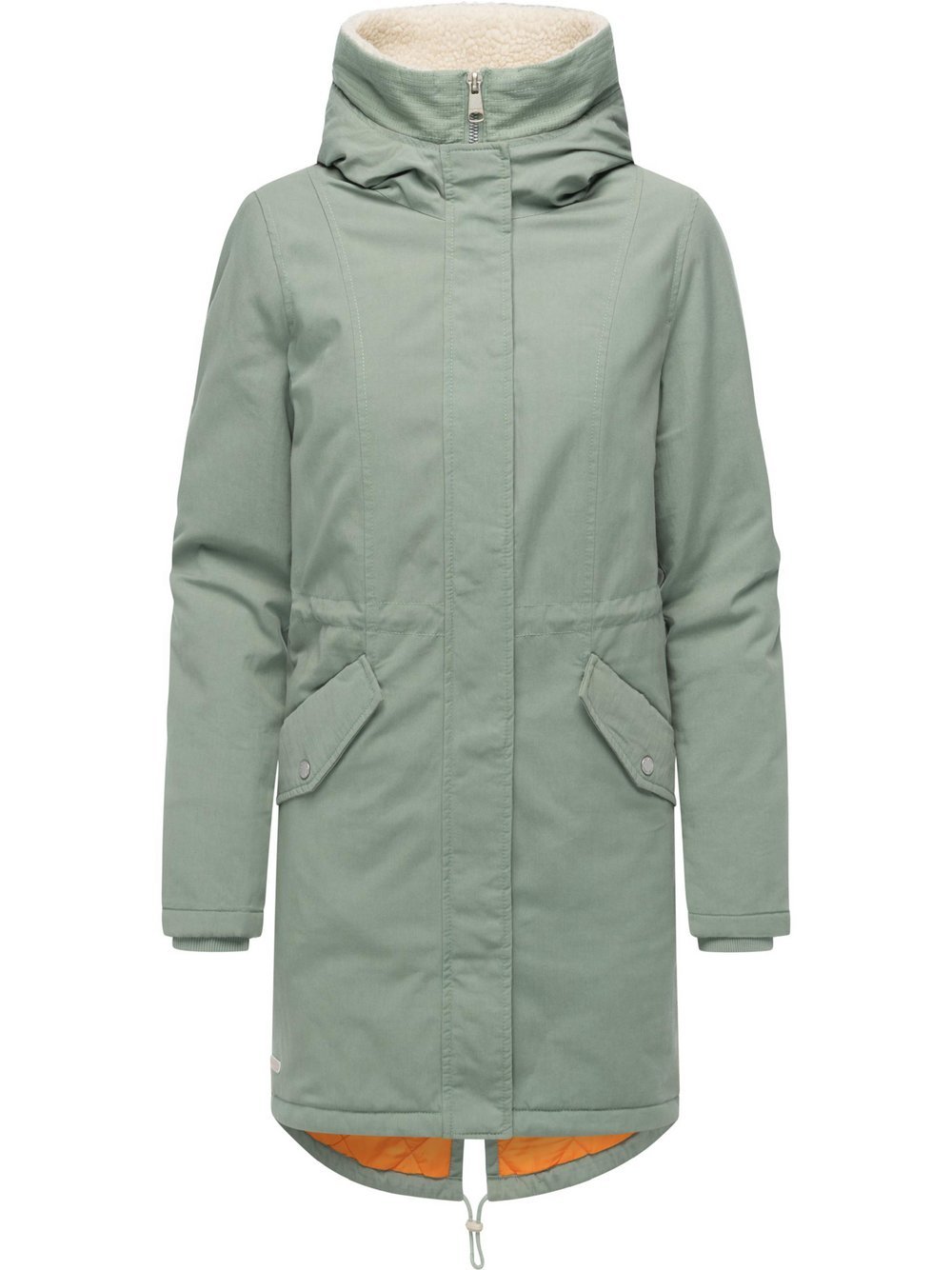Ragwear Wintermantel Damen Baumwolle grün, M