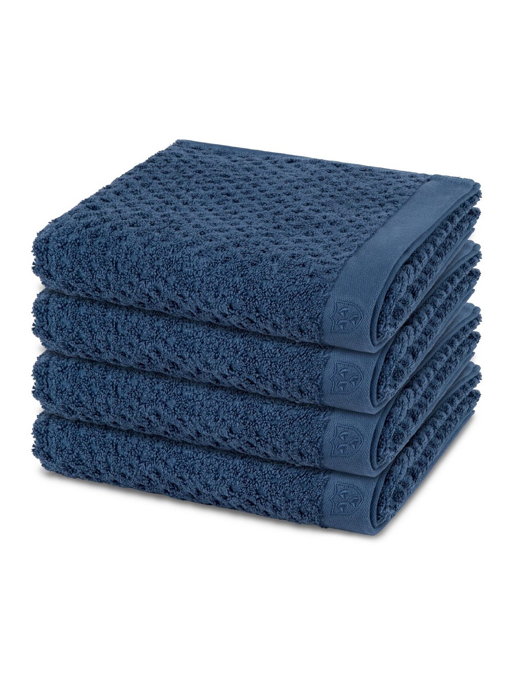 Thumbnail - Ross Handtuchset 4-teilig Damen Baumwolle blau, ONE SIZE