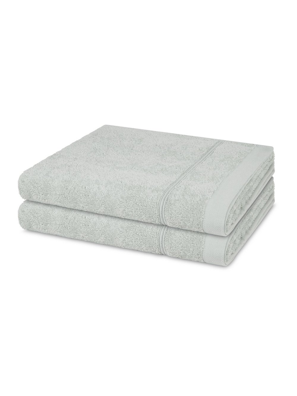 Thumbnail - Ross Handtuchset 2-teilig Damen Baumwolle grün, ONE SIZE