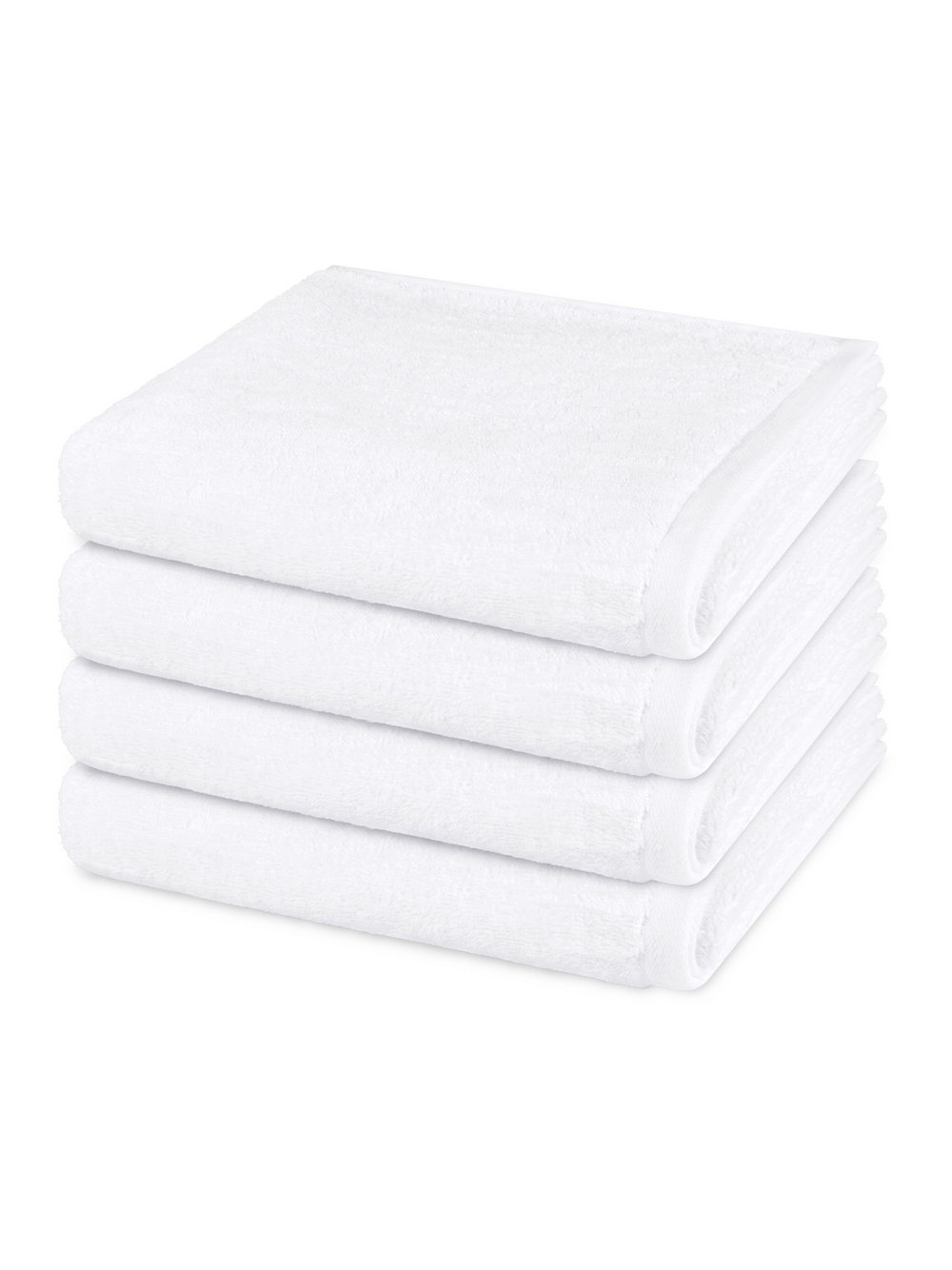 Thumbnail - Ross Handtuchset 4-teilig Damen Baumwolle weiß, ONE SIZE