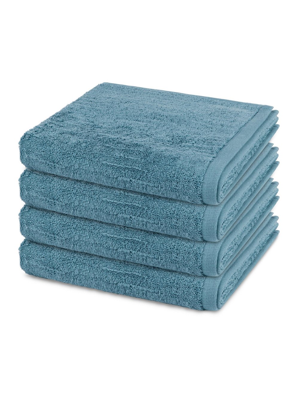 Thumbnail - Ross Handtuchset 4-teilig Damen Baumwolle blau, ONE SIZE