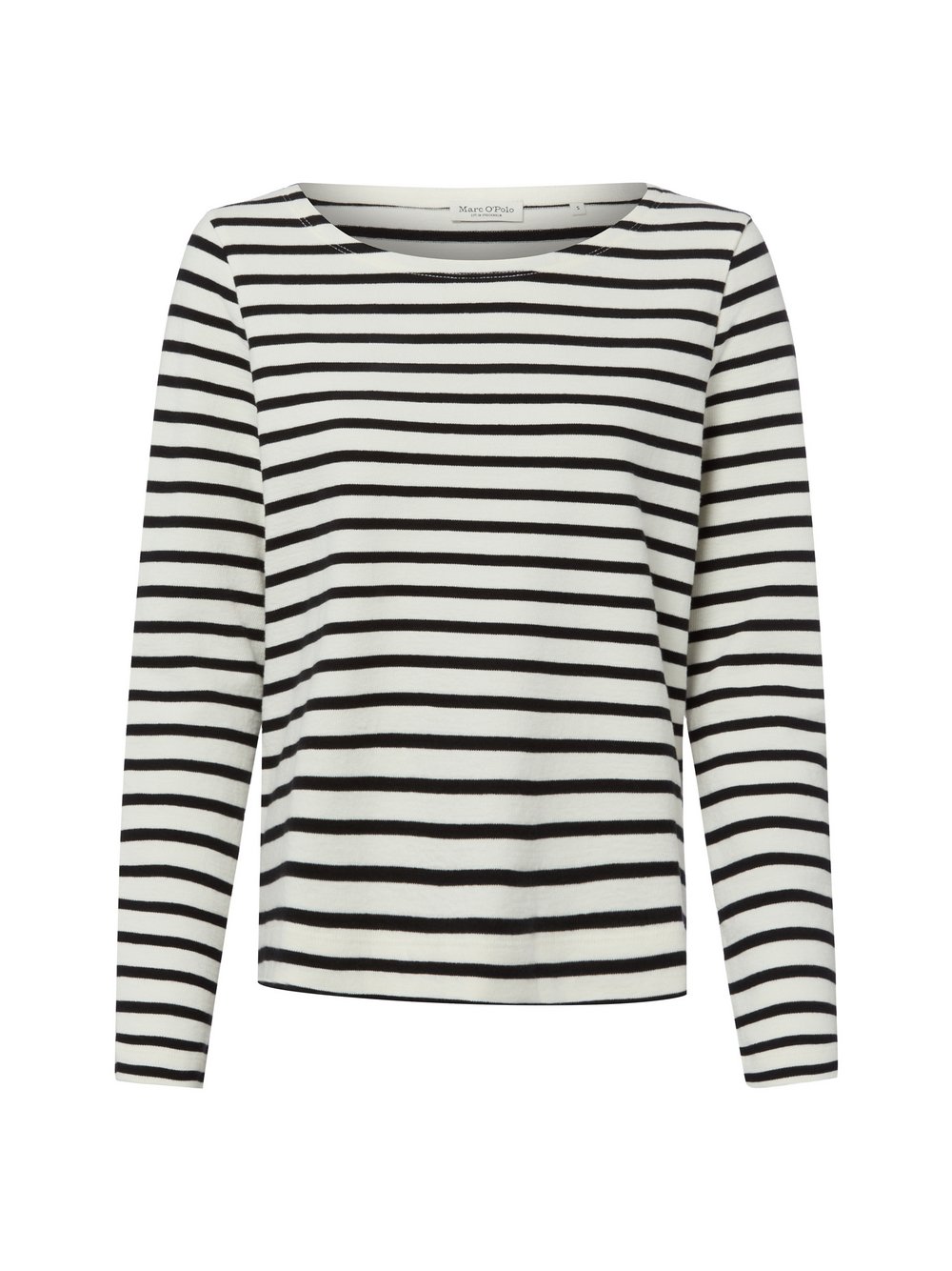 VAN GRAAF Marc O'polo Damen Weiß Langarmshirt Baumwolle (100%) Groß
