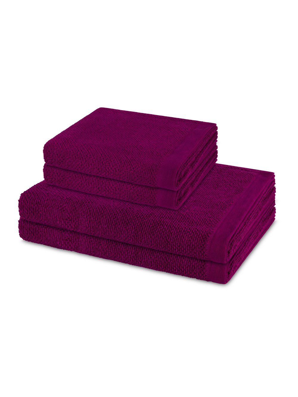 Thumbnail - Möve Handtuchset 2-teilig Damen Baumwolle lila, ONE SIZE