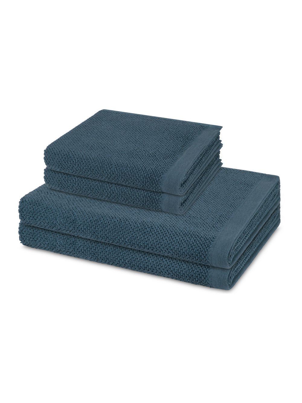 Thumbnail - Möve Handtuchset 2-teilig Damen Baumwolle blau, ONE SIZE