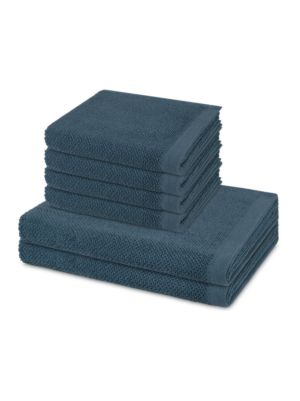 Thumbnail - Möve Handtuchset 6-teilig Damen Baumwolle blau, ONE SIZE