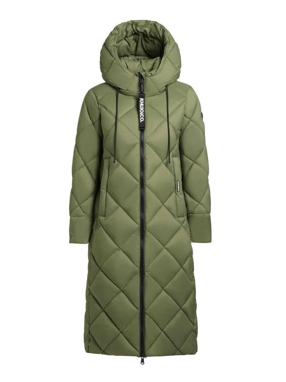 Thumbnail - Khujo Steppmantel Damen grün, M