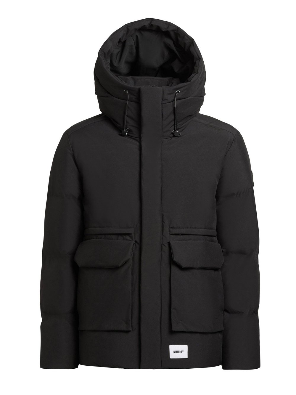 Khujo Winterjacke Herren schwarz, L