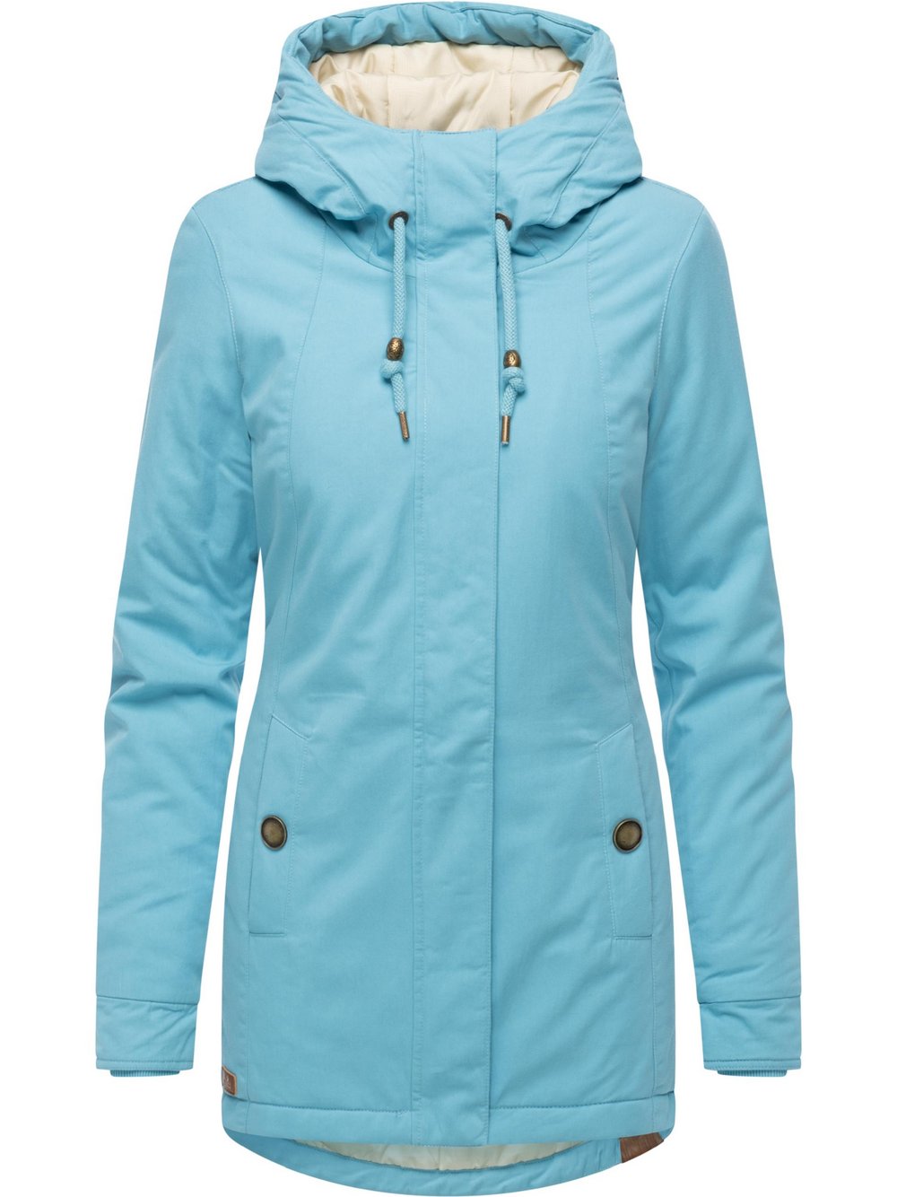 Thumbnail - Ragwear Winterjacke Damen Baumwolle blau, M