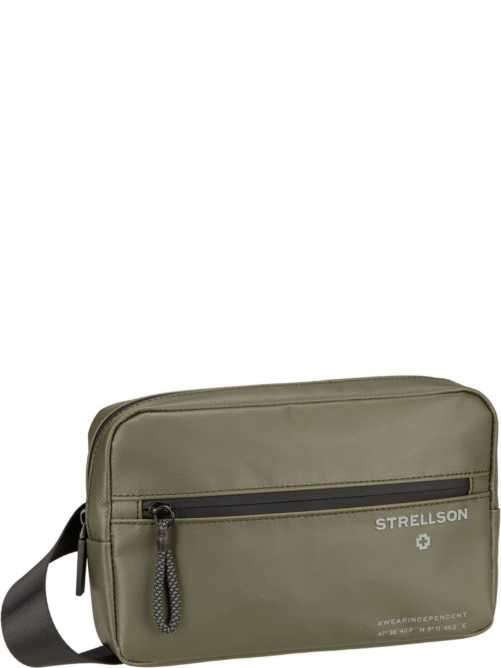 Strellson Umhängetasche Herren Kunstleder braun, ONE SIZE