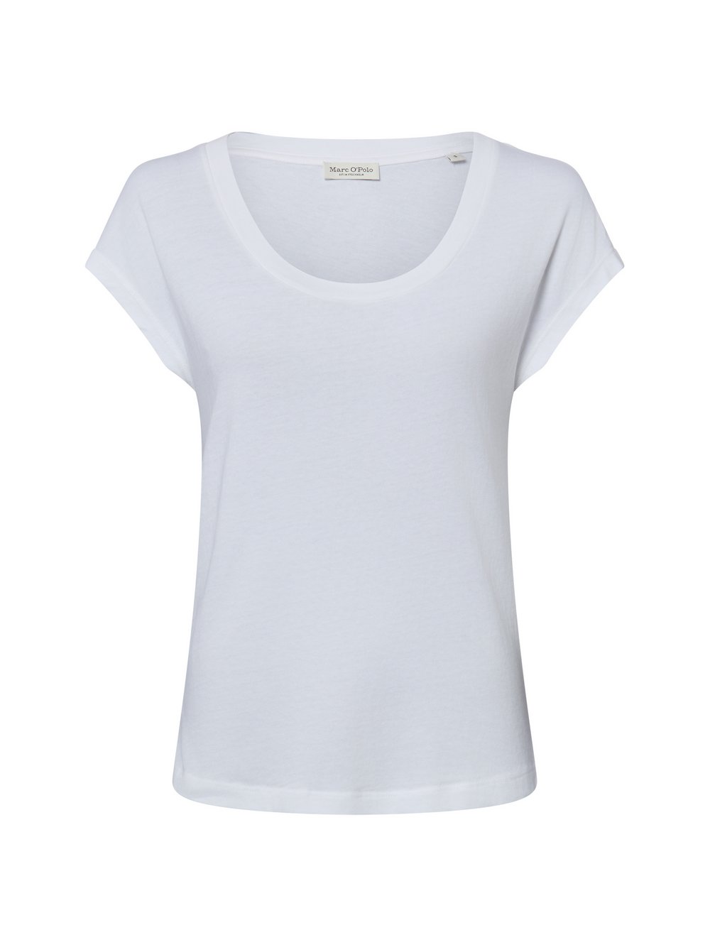 VAN GRAAF Marc O'polo Damen Weiß Jerseyshirt Baumwolle (100%) Klein