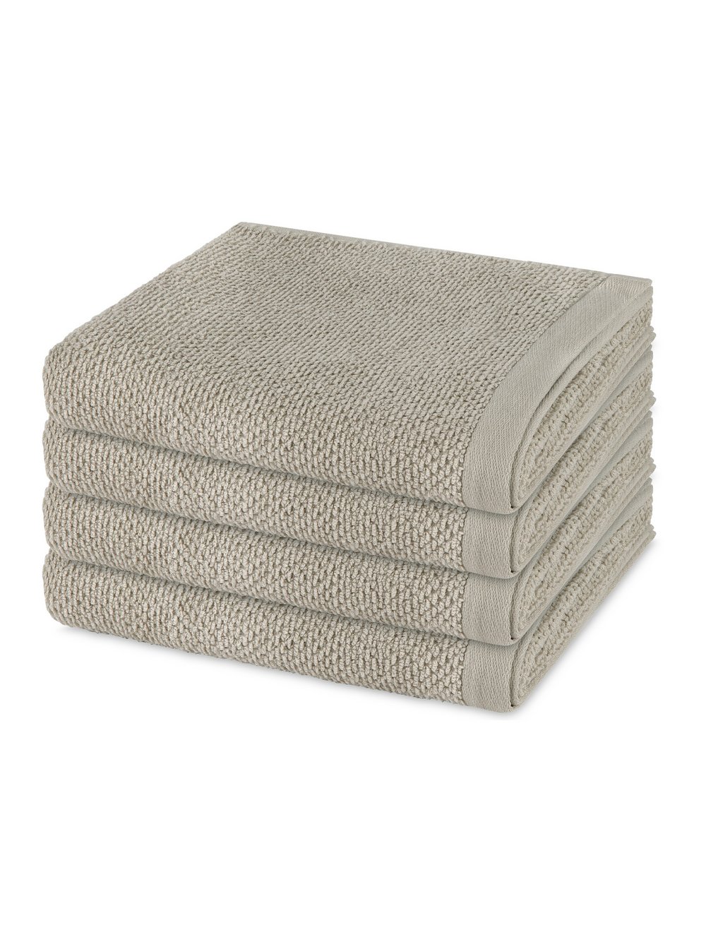 Thumbnail - Möve Handtuchset 4-teilig Damen Baumwolle grau, ONE SIZE