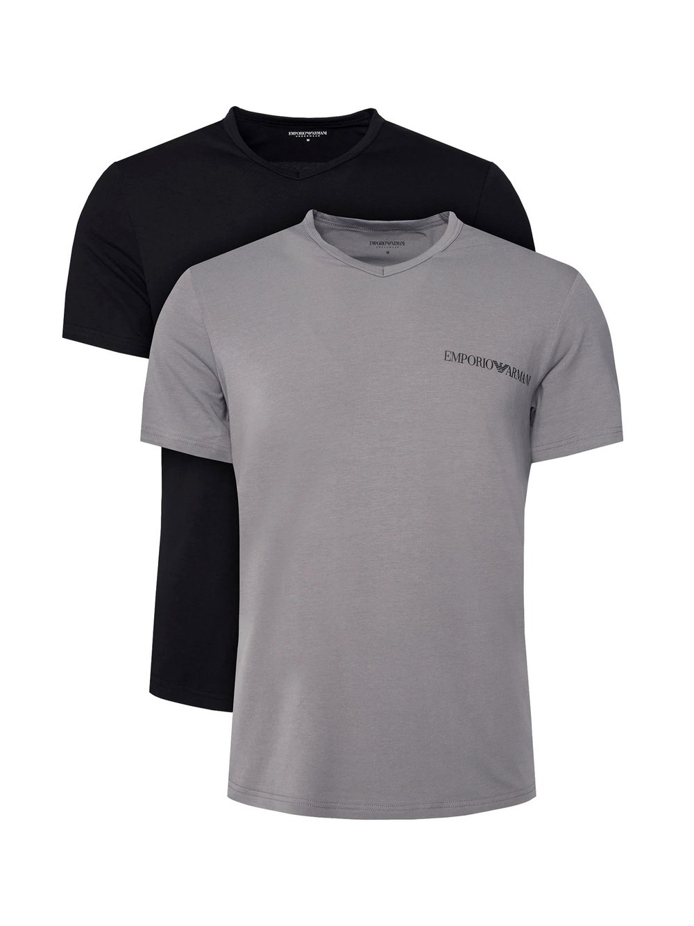 Emporio Armani T-Shirt Herren Baumwolle grau, XL