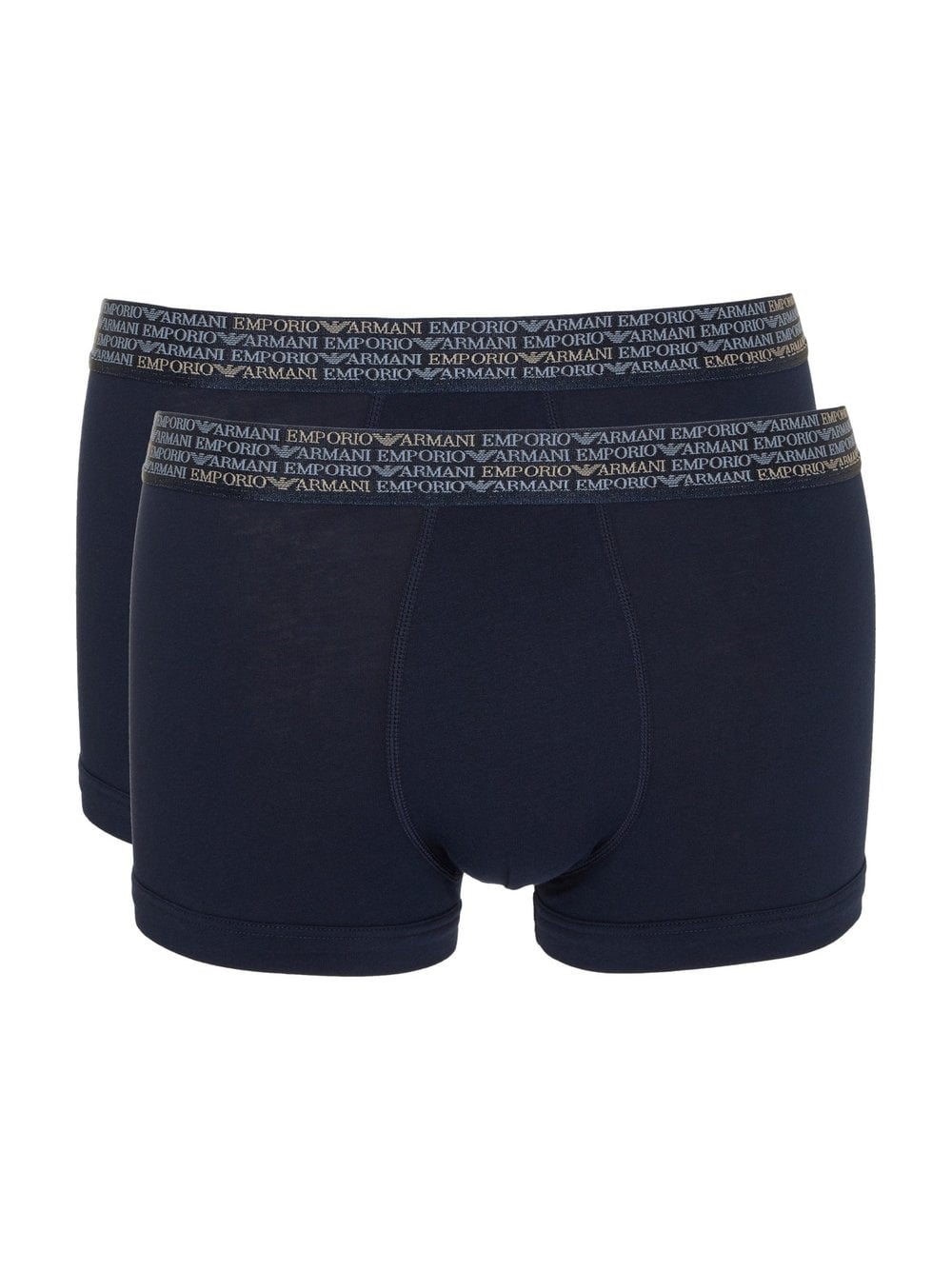 Emporio Armani Boxershorts Herren Baumwolle blau bedruckt, L