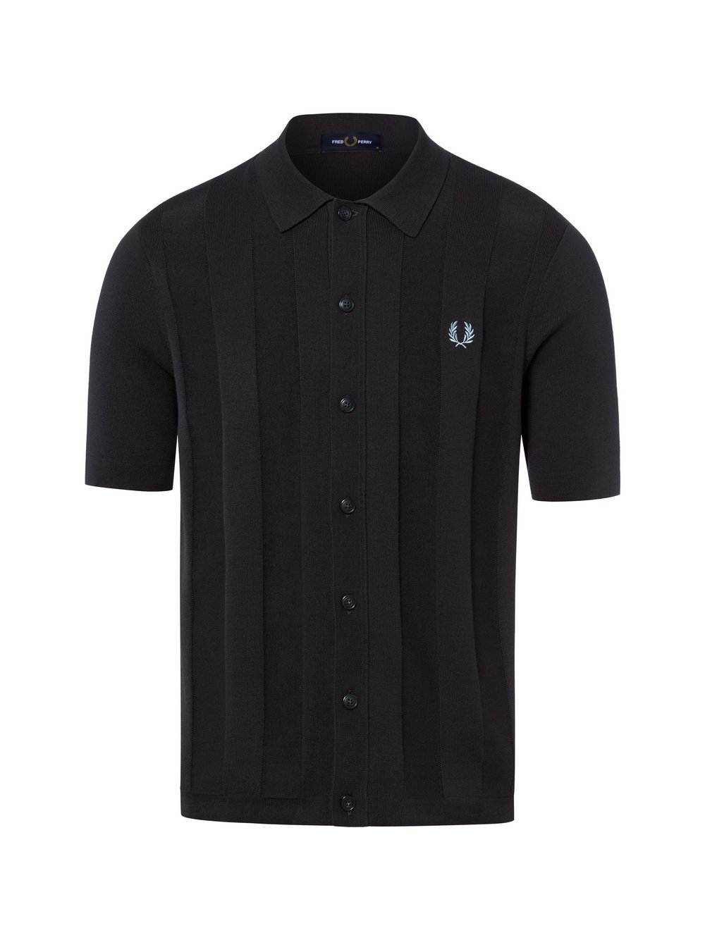 Fred Perry - Short Sleeve Shirts - Shirts - Herren - Grau - M - Bild 3
