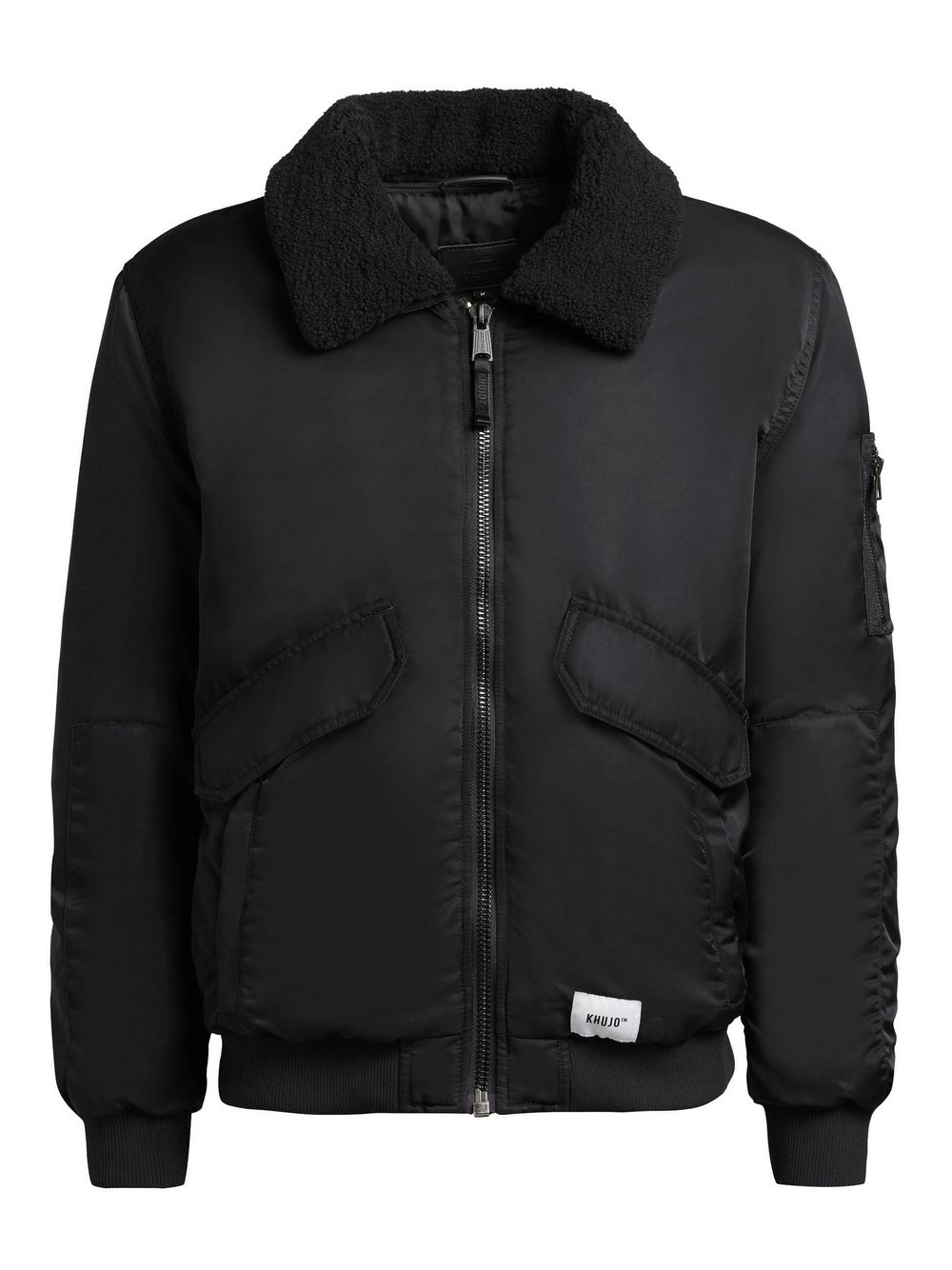 Khujo Bomberjacke Herren schwarz, L
