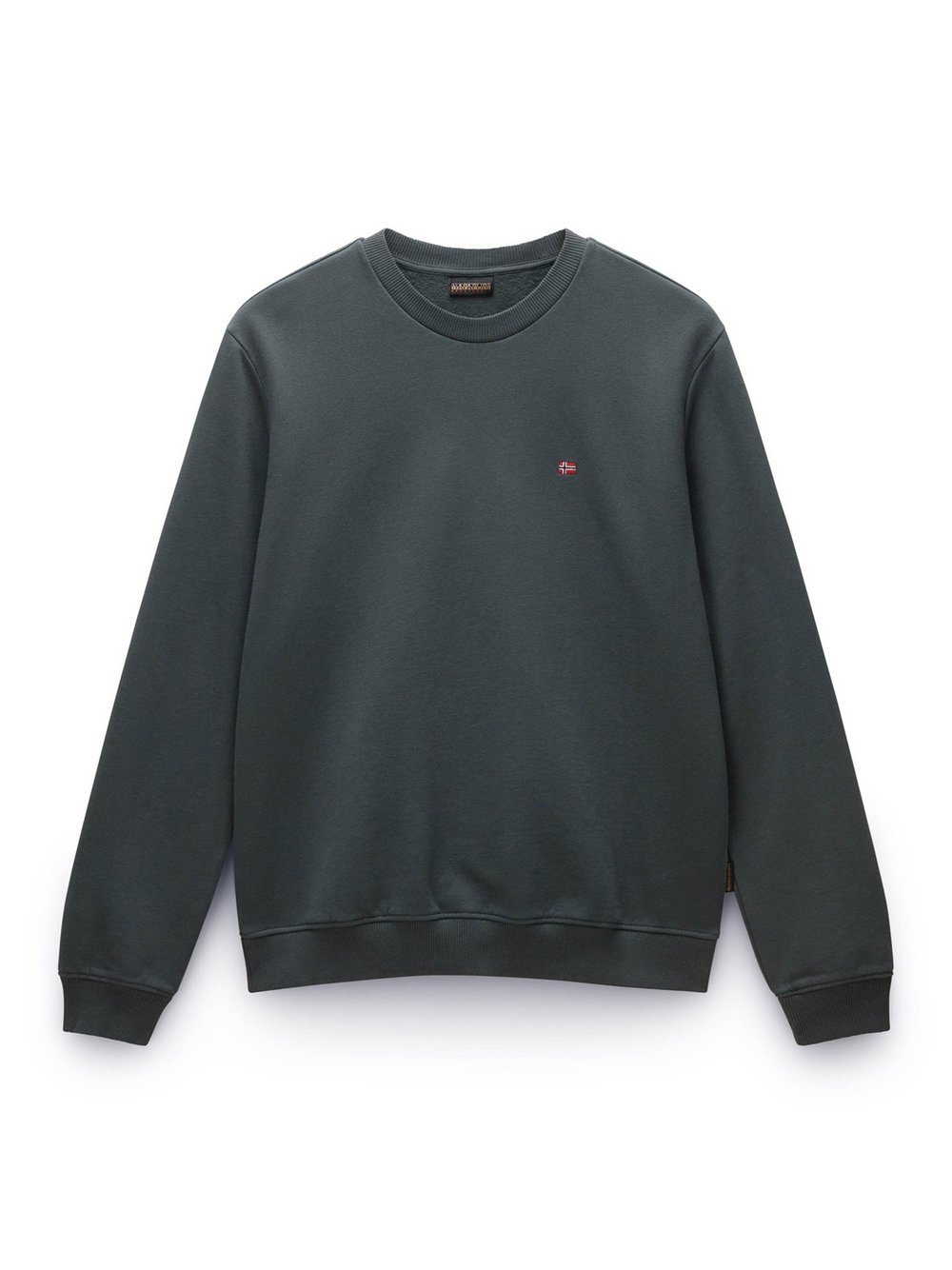 Napapijri Sweatshirt Herren Baumwolle grün, XXXL
