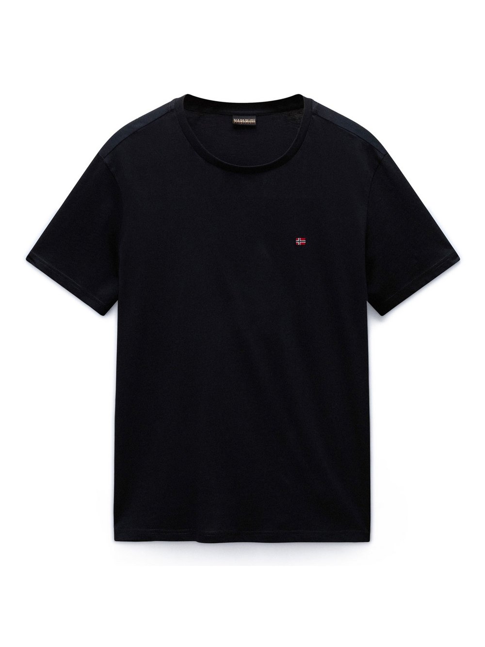 Napapijri T-Shirt 1er Pack Herren Baumwolle schwarz, XXL