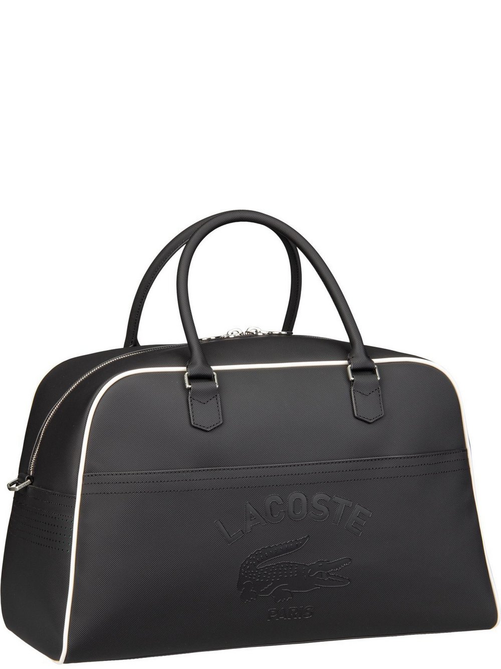 Lacoste Weekender Damen Kunstleder schwarz, ONE SIZE