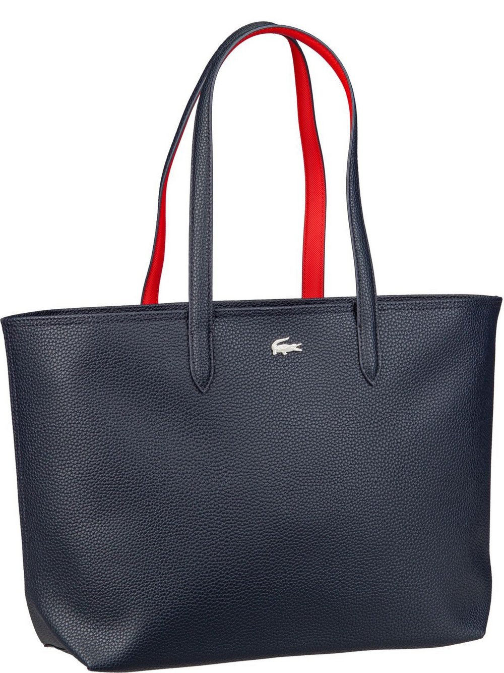 Lacoste Shopper Damen Kunstleder blau, ONE SIZE