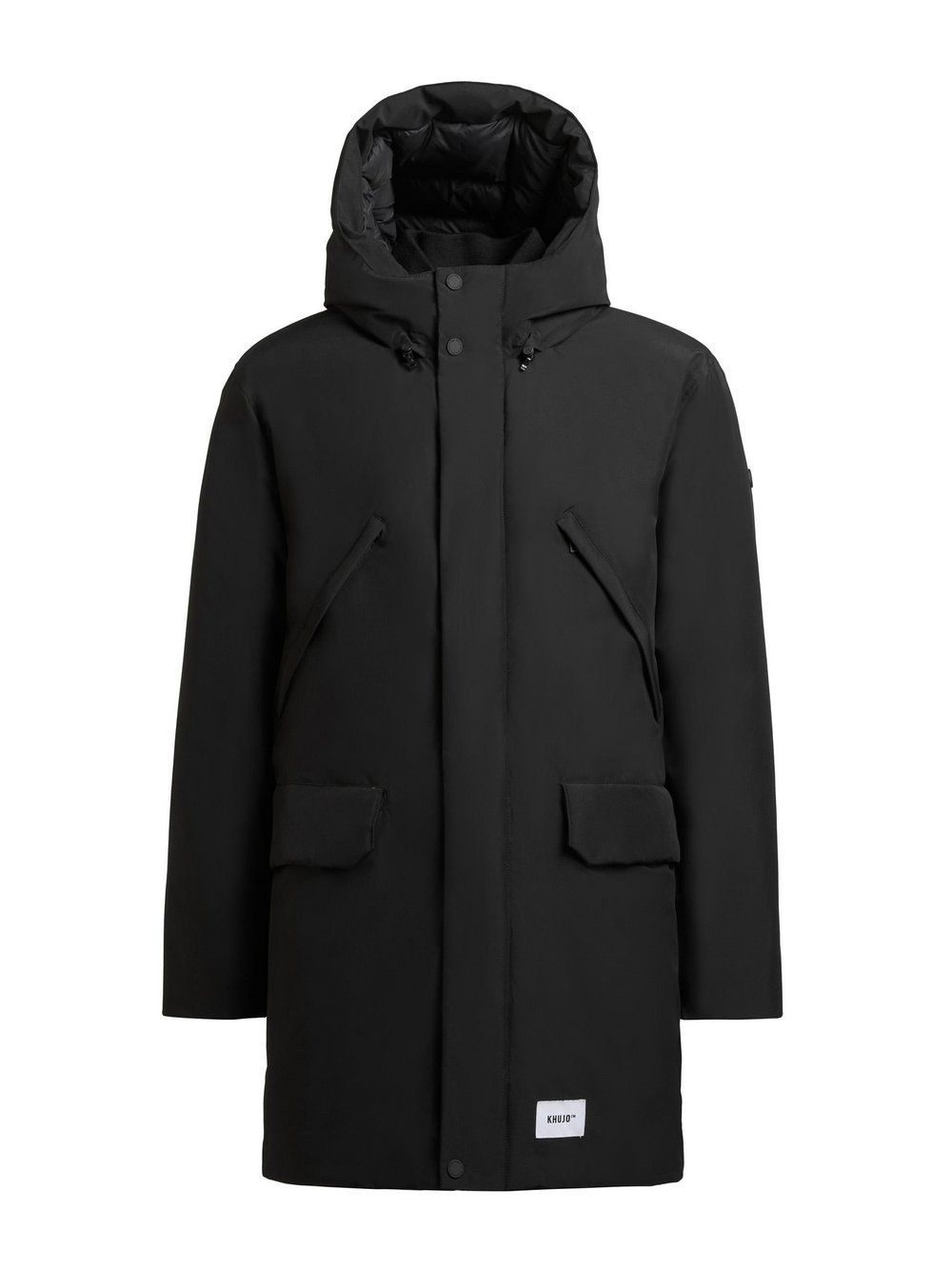 Khujo Wintermantel Herren schwarz, XXL
