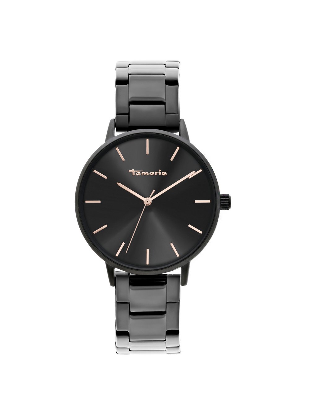 Tamaris Uhr Damen Metall schwarz, ONE SIZE
