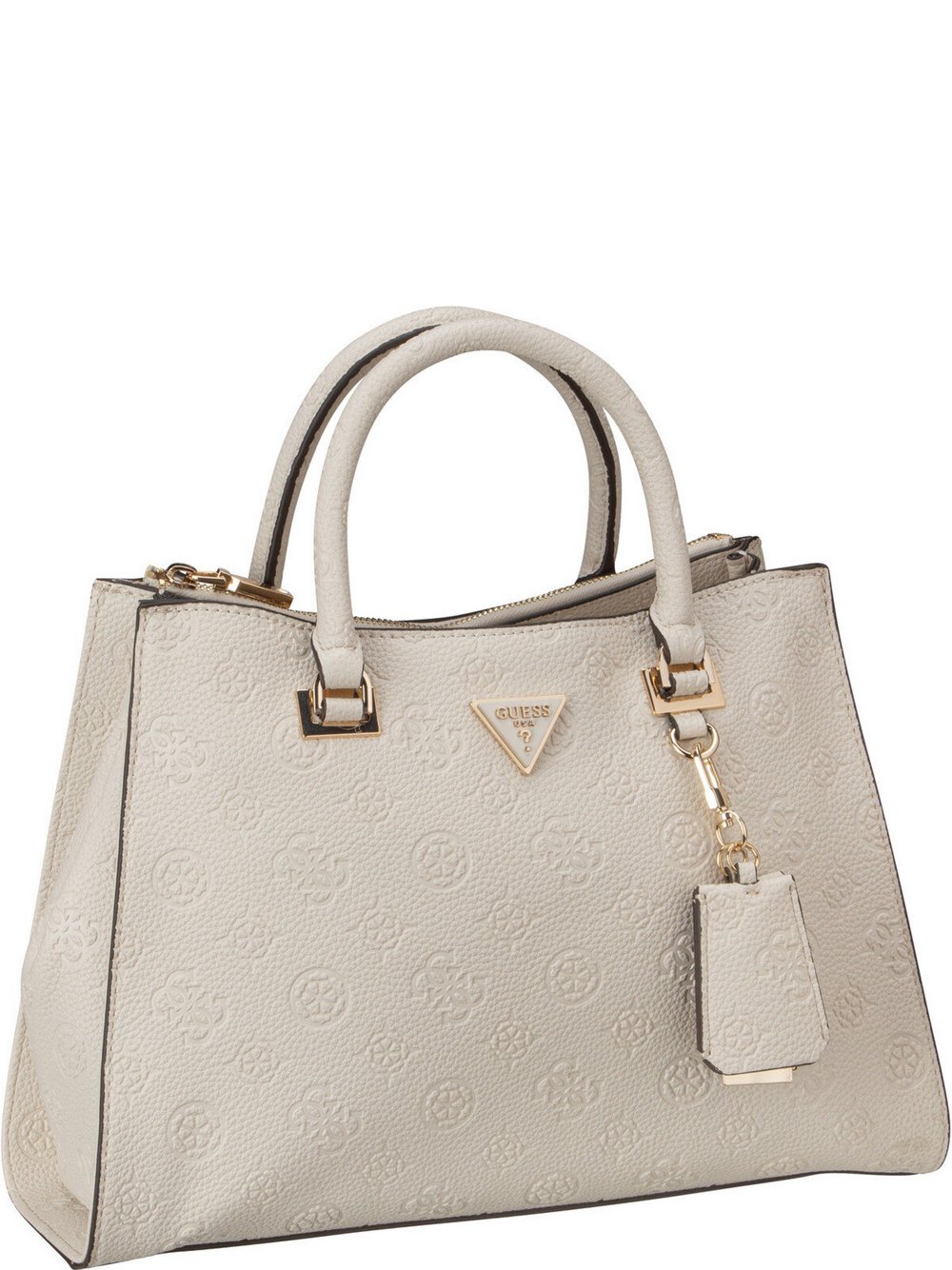 GUESS Handtasche Damen Kunstleder weiß, ONE SIZE