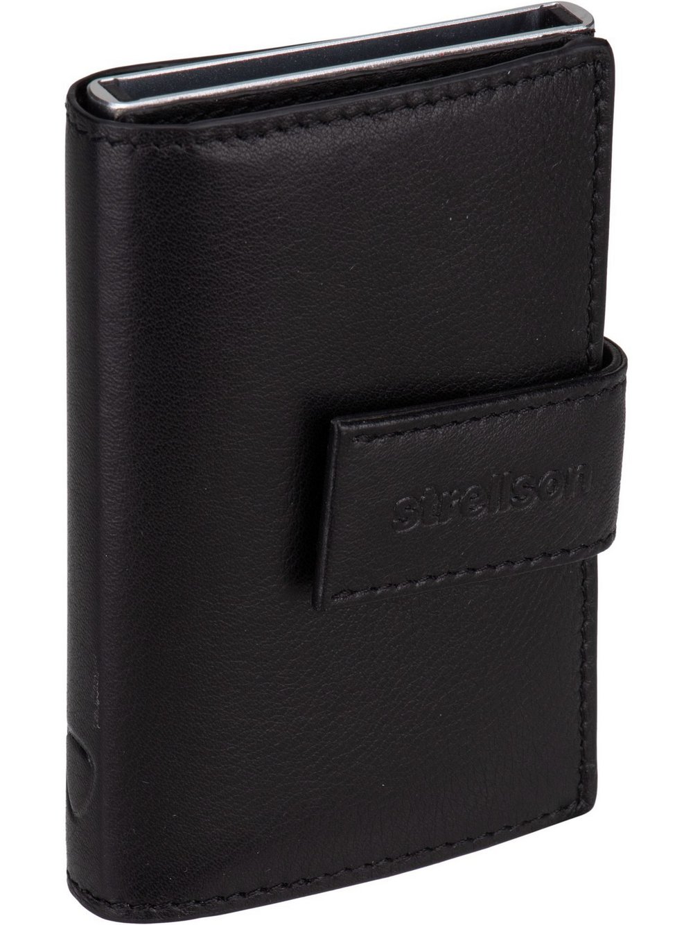 Strellson Geldbörse Damen Leder schwarz, ONE SIZE