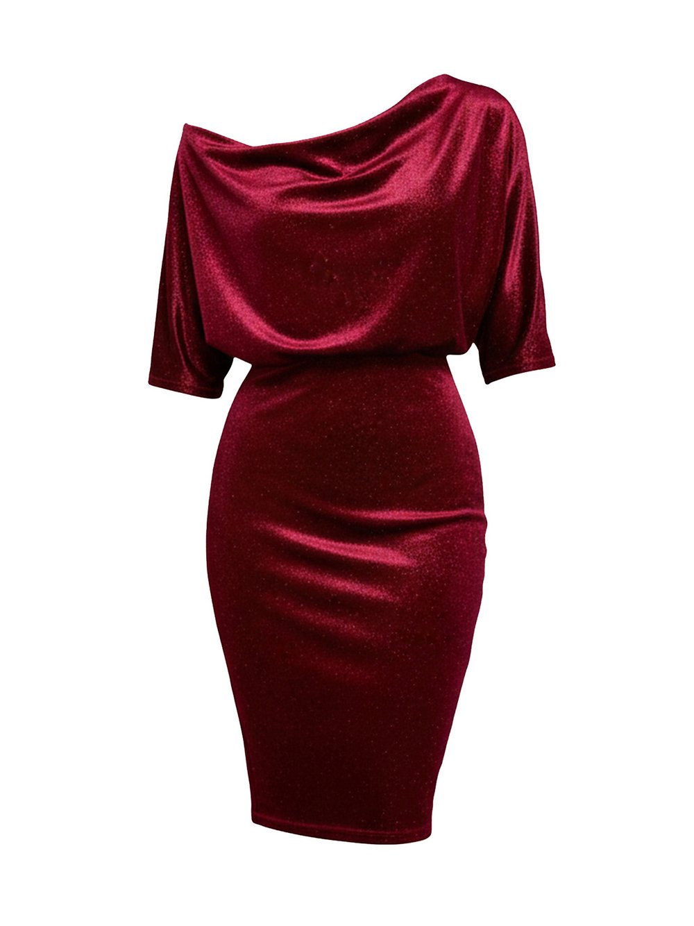 Goddiva Midikleid Damen rot, 46
